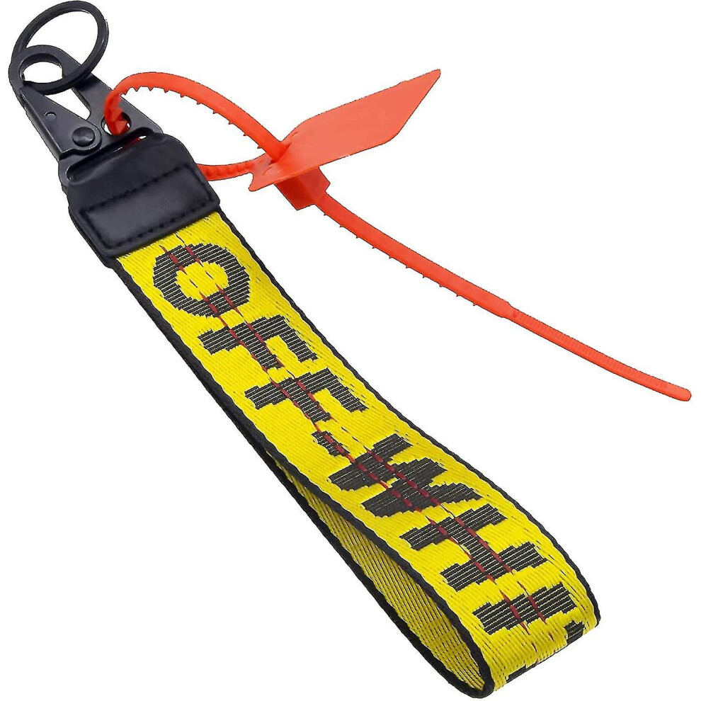 Keychain,wristlet Strap For Key Hand Wrist Lanyard Keyring Holder Office Badge Holder Phone Strap.