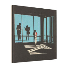Canvas Print Only Ferris Bueller - Sears Tower Wall Art Poster Room Decor 18x18 inch No Frame