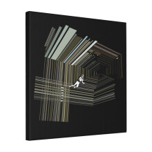 Canvas Print Only Interstellar Wall Art Poster Room Decor 18x18 inch No Frame