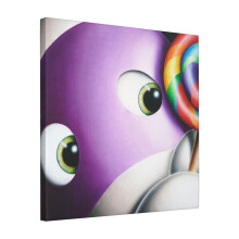 Canvas Print Only Impossimals - The Best Things In Life Are Sweet Wall Art Poster Room Decor 18x18 inch No Frame