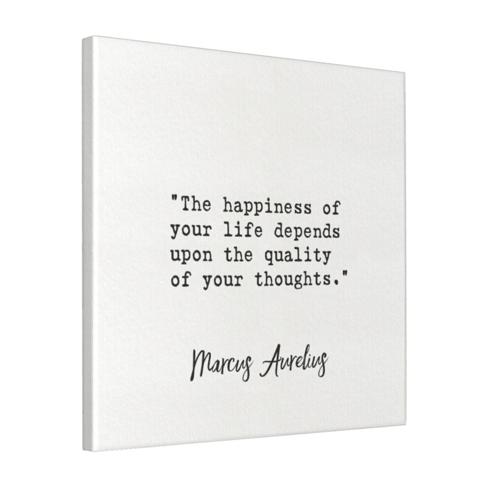 Canvas Print Only Marcus Aurelius Quote Wall Art Poster Room Decor 18x18 inch No Frame-image-OPC-PDPJ85B-NEW