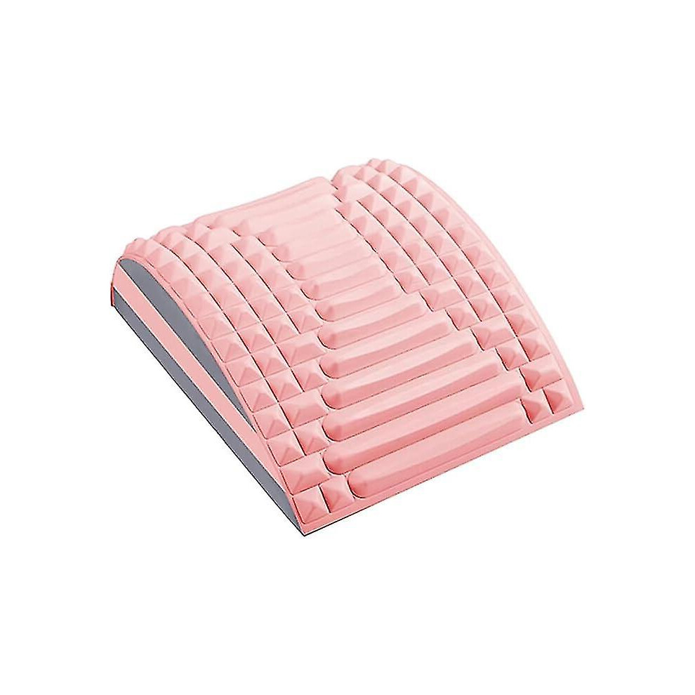 (Pink) Neck And Back Stretcher - Acemend Back Neck Cracker For Lower Back Pain Relief, Multi-level Adjustable Spine Board For Natural Decompression An