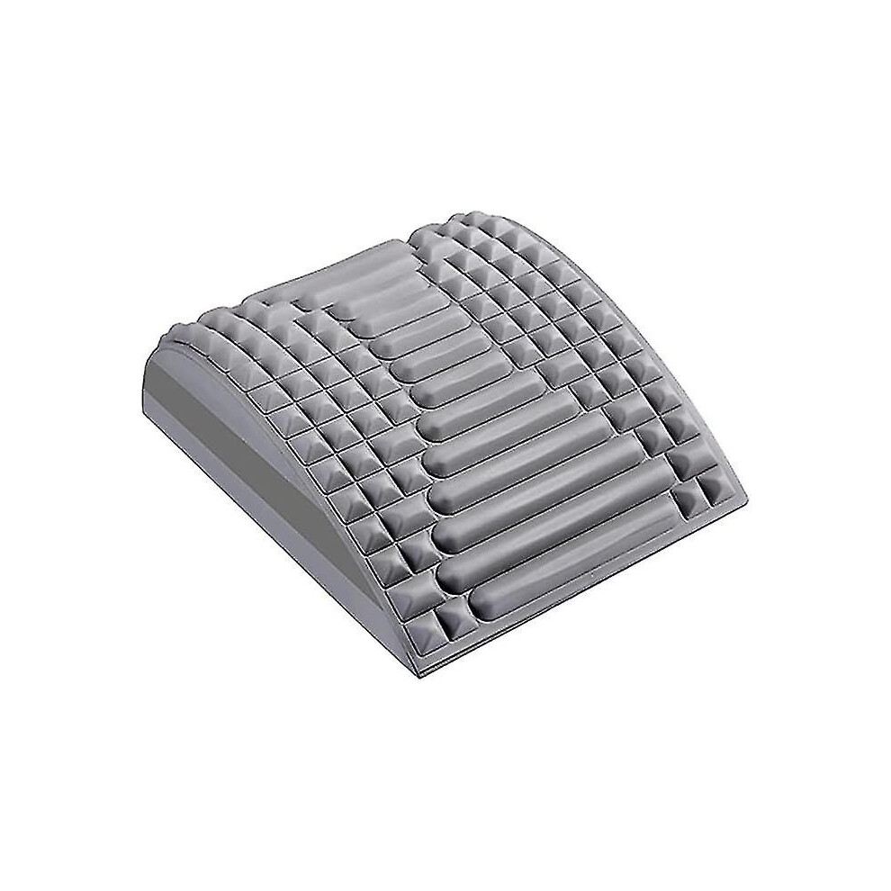 (Gray) Neck And Back Stretcher - Acemend Back Neck Cracker For Lower Back Pain Relief, Multi-level Adjustable Spine Board For Natural Decompression An