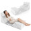 Costway 7-Piece Wedge Pillow Set with Memory Foam, Ergonomic Neck & Back Support, Adjustable Angles, Grey 1