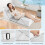 Costway 7-Piece Wedge Pillow Set with Memory Foam, Ergonomic Neck & Back Support, Adjustable Angles, Grey 3