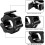 4 Pieces Dumbbell Fasteners, Quick Release For 23-25mm, Dumbbell Quick Release 4