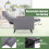 Costway Padded Recliner Armchair Push Back Single Sofa W/ Adjustable Footrest 4