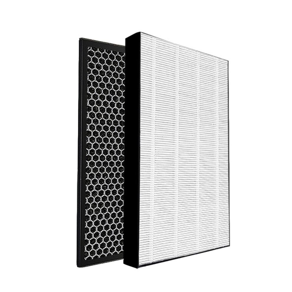 FY1413/40 Active Carbon & FY1410/40 Hepa Replacement Filter for Air Purifier Serie,Replace AC1214/1215/1217