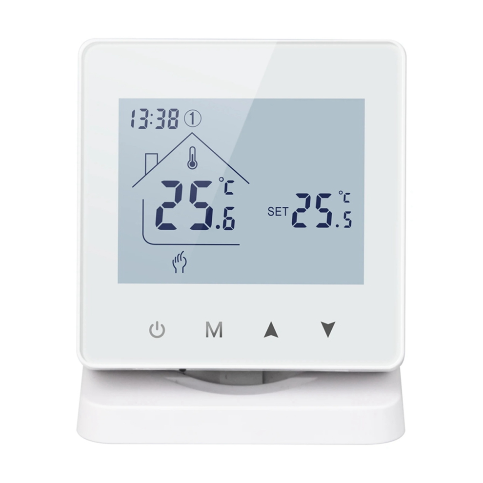 Tuya Smart Wireless Thermostat for Gas Boiler Room Heating RF Home Temperature Controller Programmable Thermostat(B)