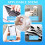 5PC 30Ml Mist Spray Bottle Empty Spray Bottle Small Travel Pump Bottle Container 10