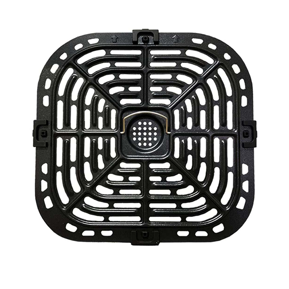 Air Fryer Grill Plate for Instants Vortex Plus 6QT Air Fryers, Upgraded Square Grill Pan Tray Replacement Parts