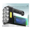 8 LED Solar Handheld Torch - Super Bright Rechargeable Portable Flashlight - Powerful work equipment - Bright light (Black) 4