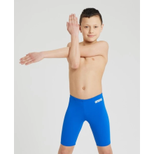 (24) Arena Team Boy Swim Jammer Solid One Piece 50+ UV Protection Swimwear - Royal