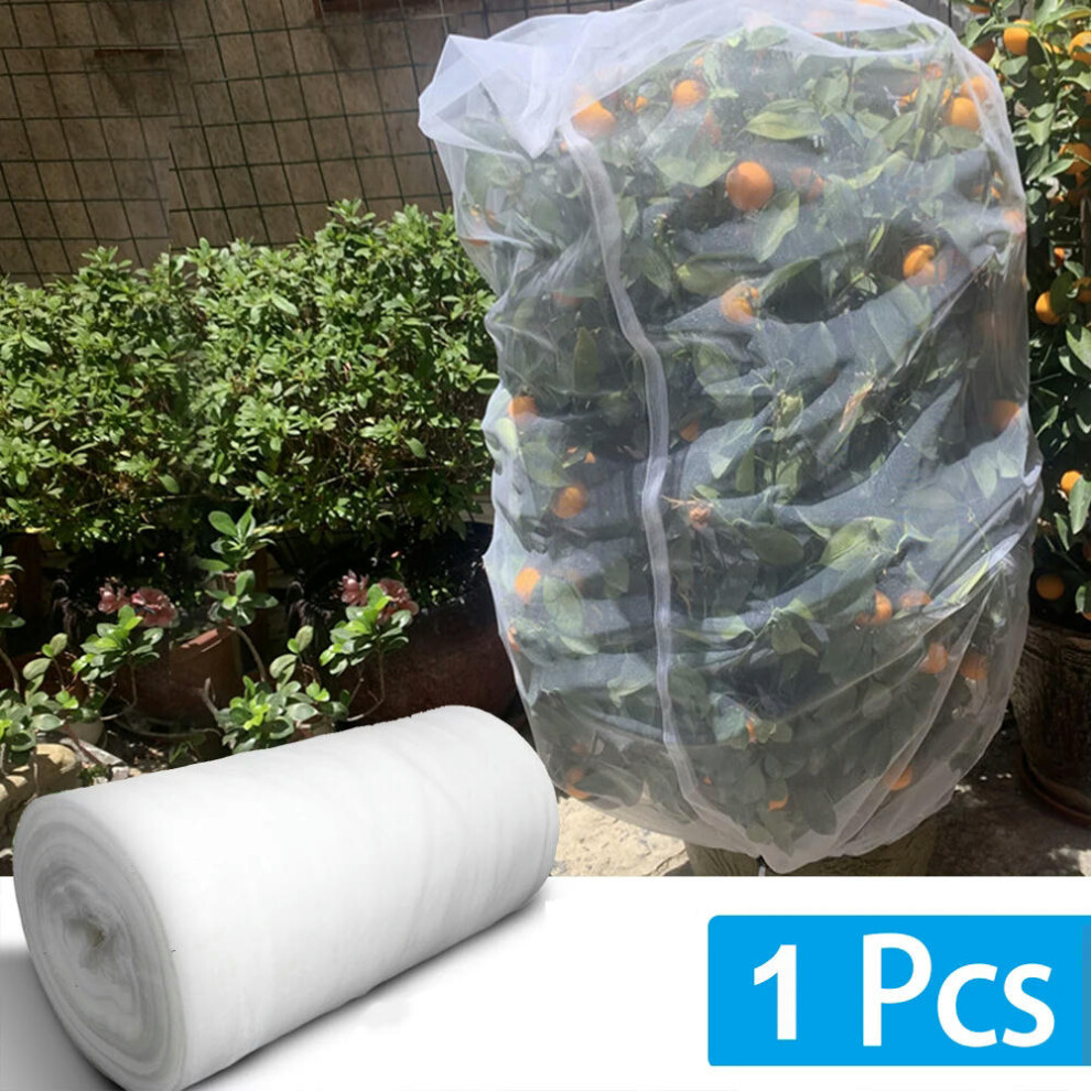 (80x100cm, 1pcs) Plant Protection Bag Cover Netting Mesh for Fruit Vegetable Tree Barrier Strawberry Grapes Pest Control Anti-Bird Garden Tools