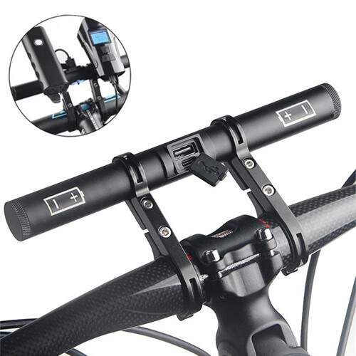 Bike Handlebar Extender With USB Charging Power Bank