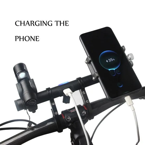 Bike Handlebar Extender With USB Charging Power Bank 2