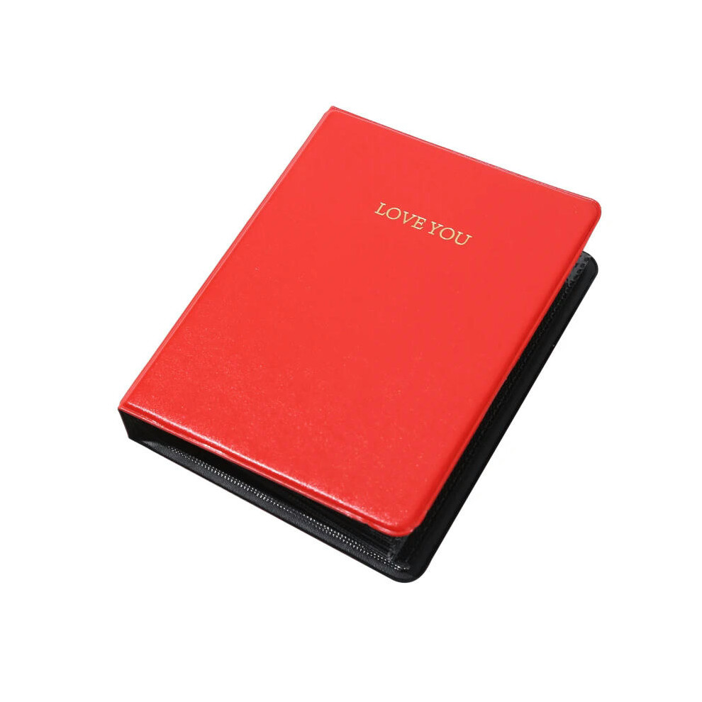 (red) 64 Pockets For Polaroid Photo Album Mini Instant Picture Case Storage For Fujifilm Instax Mini Film 8 Korea Instax Album