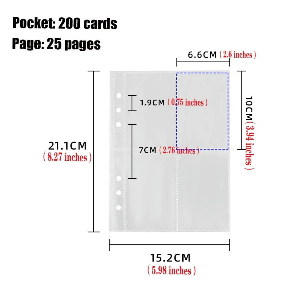 (25pcs 4grid C) IFFVGX A5 Binder Photocard Holder Kpop Idol Photo Album Candy Color Photocards Collect Book Cards Storage Kawaii Stationery