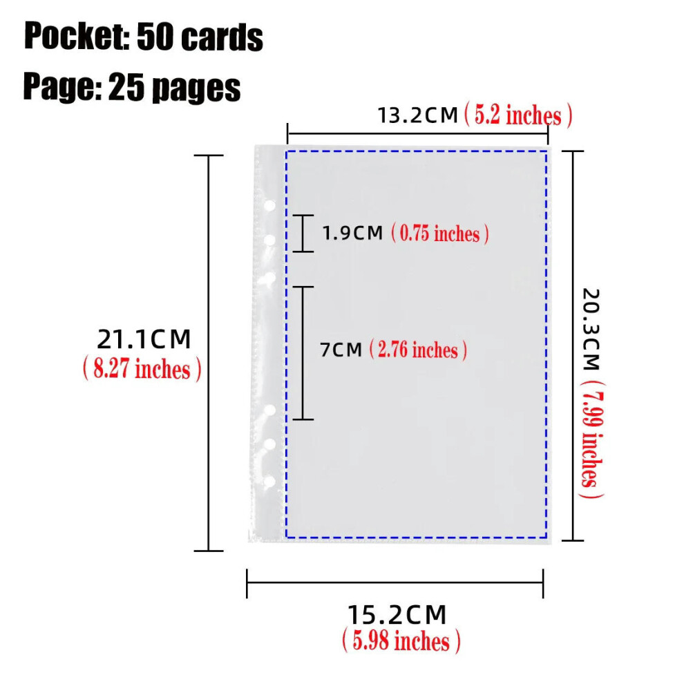 (25pcs 1grid B2) IFFVGX A5 Binder Photocard Holder Cute Plush Photo Album Kpop Idol Photocards Collect Book Student School Notebook Stationery