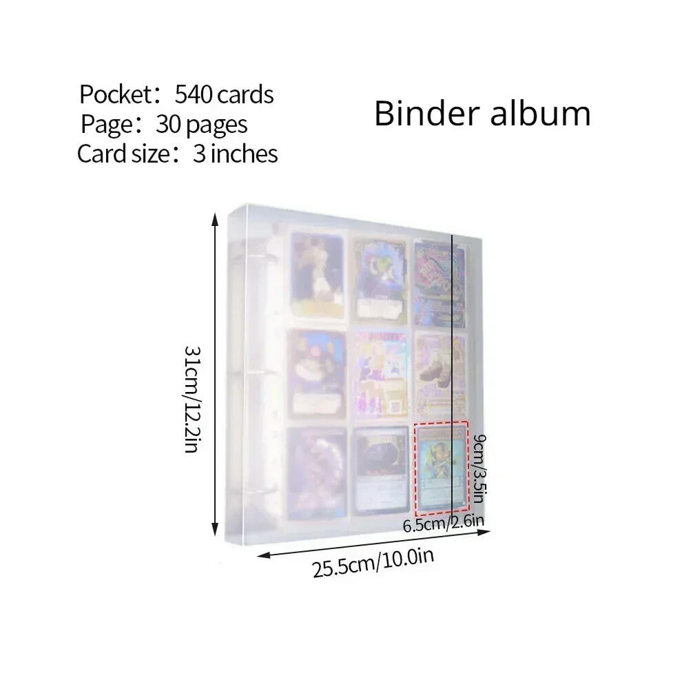 (540cards) Large Capacity Photocard Binder Kpop Photo Album Name Card Collect Book Idol Kpop Photocard Album Photocard Holder Book í¬í ì¹´ë ë°ì¸