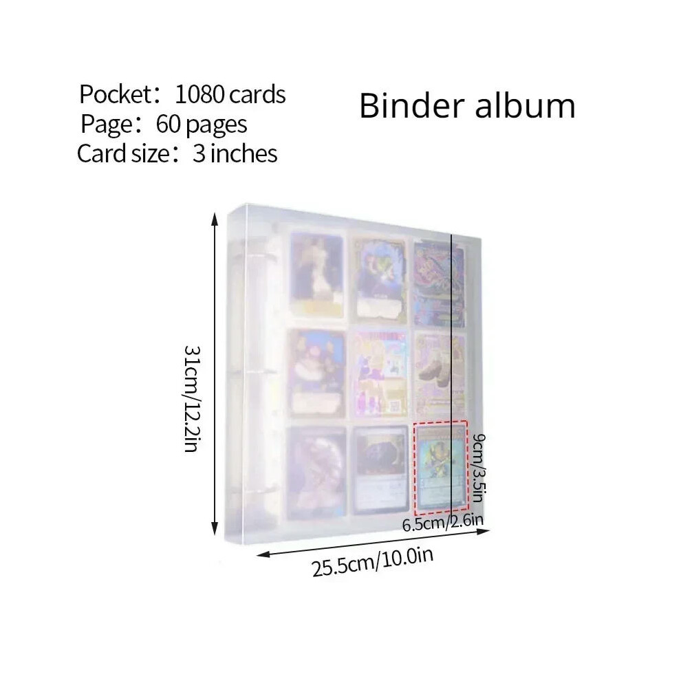 (1080cards) Large Capacity Photocard Binder Kpop Photo Album Name Card Collect Book Idol Kpop Photocard Album Photocard Holder Book í¬í ì¹´ë ë°ì