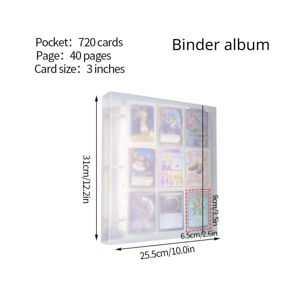 (720cards) Large Capacity Photocard Binder Kpop Photo Album Name Card Collect Book Idol Kpop Photocard Album Photocard Holder Book í¬í ì¹´ë ë°ì¸