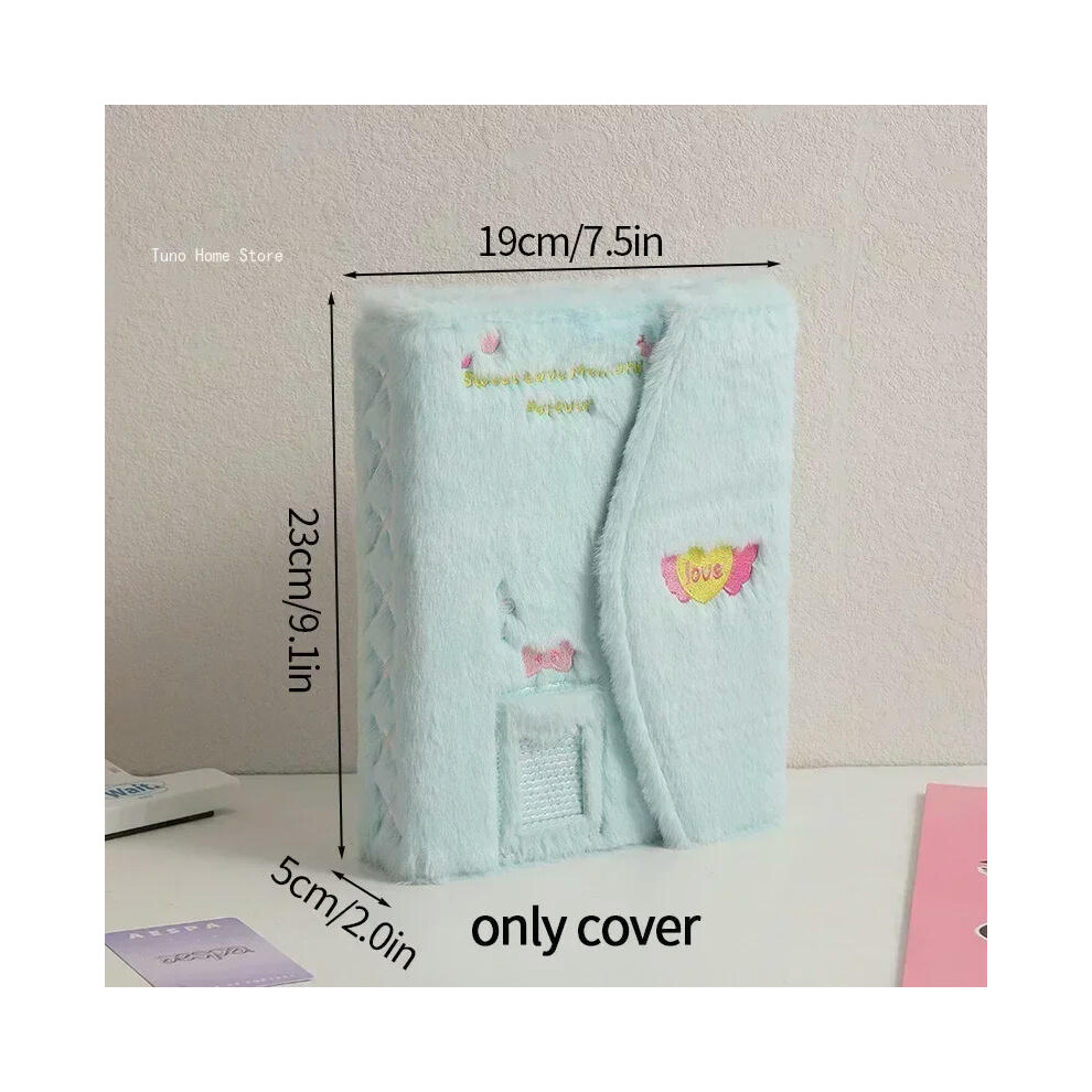 (S3 only cover) Plush A5 Binder Photo Album Kpop Idol card Photo Album Photocard Holder Poka Binder kpop card binder Book binding machine í¬ì¹´ ë°ì