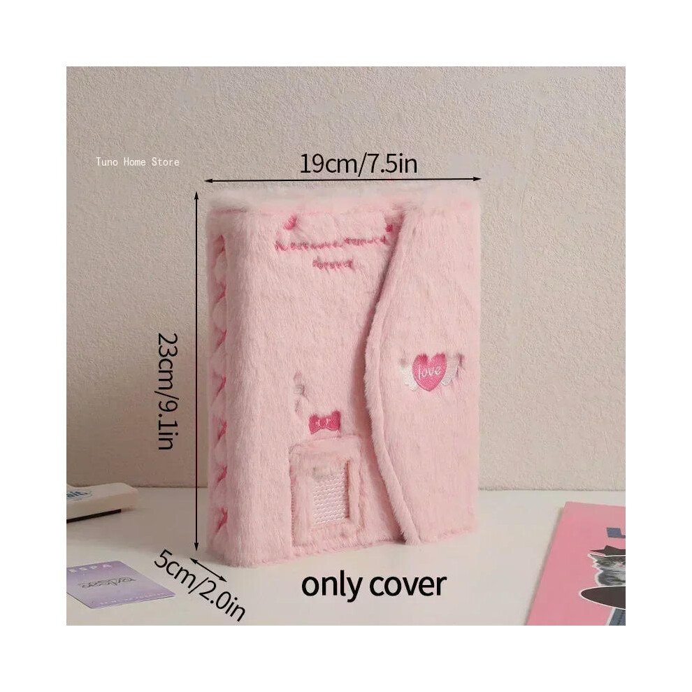 (S1 only cover) Plush A5 Binder Photo Album Kpop Idol card Photo Album Photocard Holder Poka Binder kpop card binder Book binding machine í¬ì¹´ ë°ì