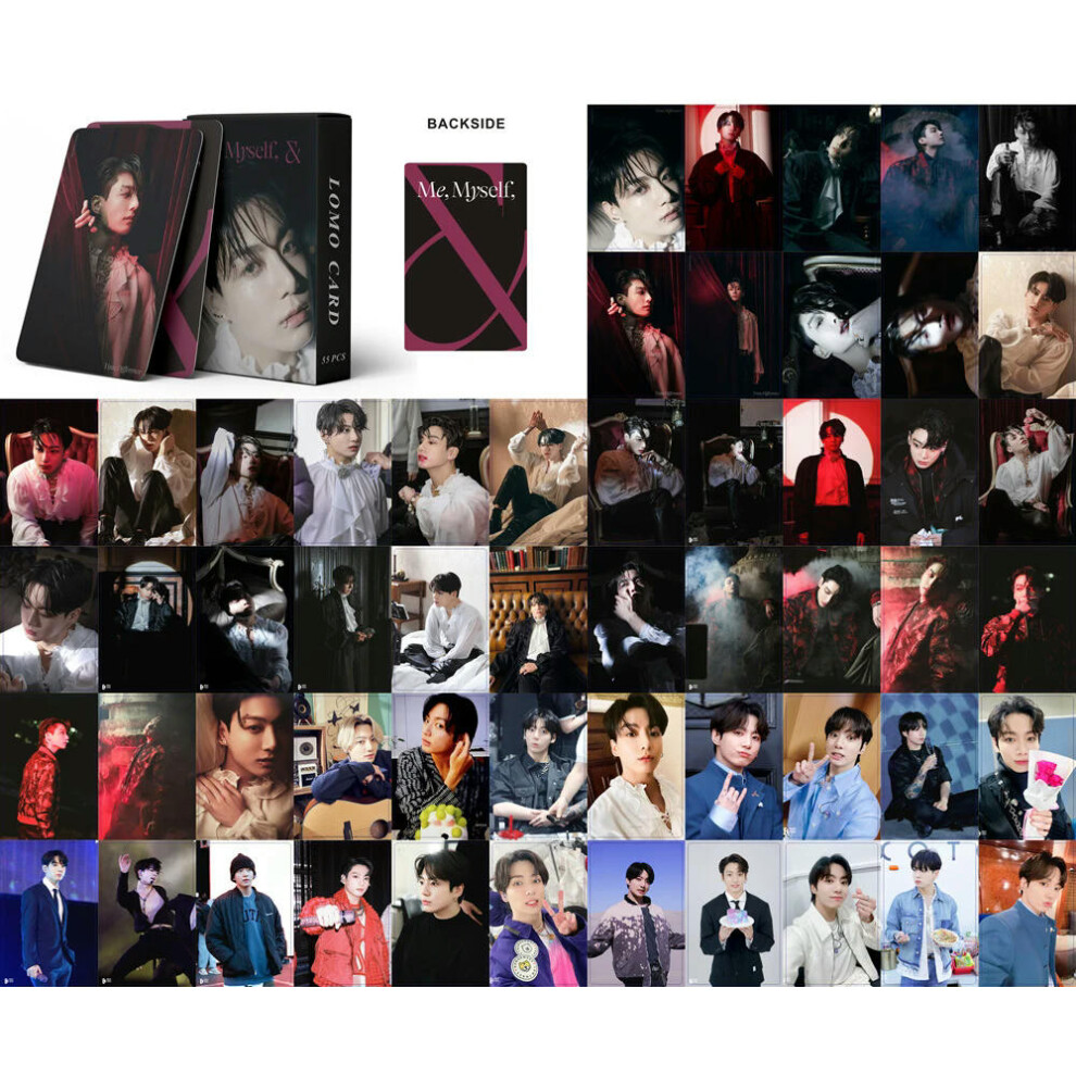 (CK-6) 55pcs/set Kpop New Album Lomo Cards High Quality HD Double Side Print Photo Cards