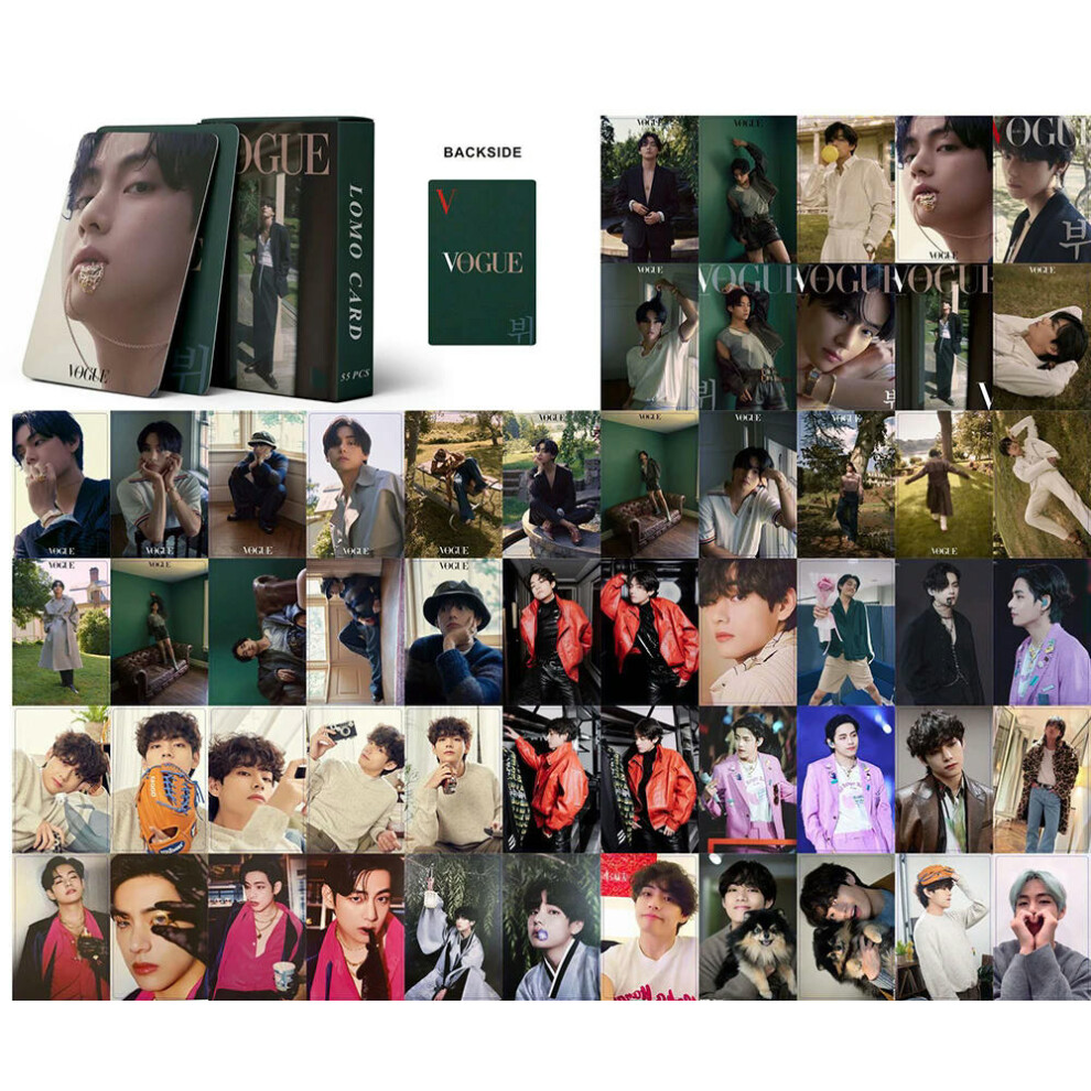 (CK-8) 55pcs/set Kpop New Album Lomo Cards High Quality HD Double Side Print Photo Cards