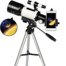 F30070 70mm HD Outdoor Astronomical Telescope with Tripod - 15x-125x Zoom Monocular