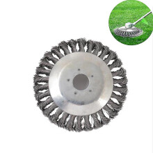 Landscaping Weed Brush Connection Twisted Spoke Wheel Brush Disc Power Tool Garden Machinery