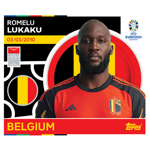 Official Euro 2024 Sticker Packet 1