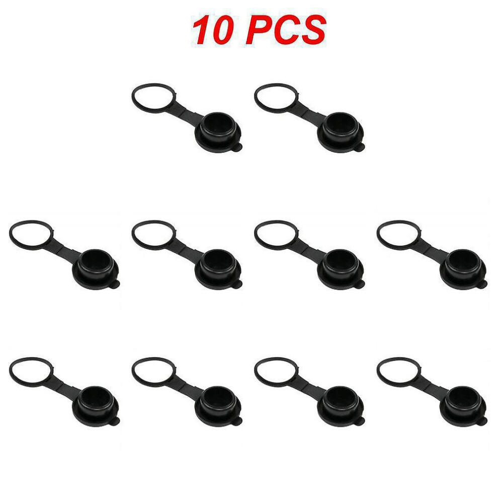 (Cover 10Pcs) Car Cigarette Lighter Socket Cover 12V Outlet Lid Waterproof Cover Plug Cap Dustproof Cap Styling Protection 9152336717518