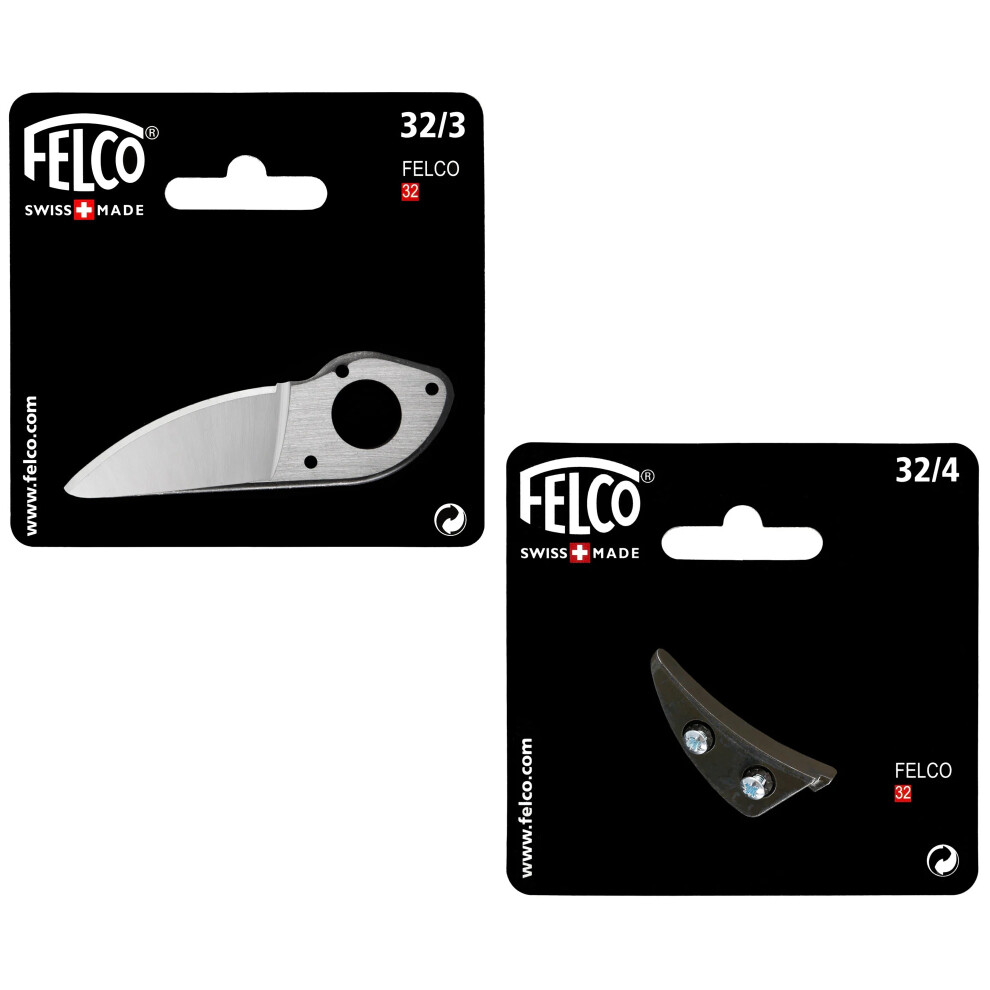 Felco Model 32 Secateurs Blade And Anvil Set - For Model 32 - New And Sealed