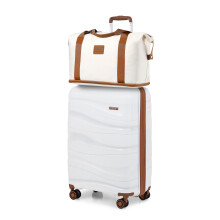 (3 Pieces) 1 to 4 Pieces PP Hard Shell Suitcase Set And 2 Pieces Travel Bag
