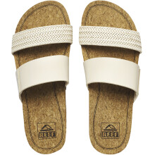 (6 UK, Vintage) Reef Womens Cushion Vista HI Summer Beach Sandals Thongs Flip Flops - Vintage