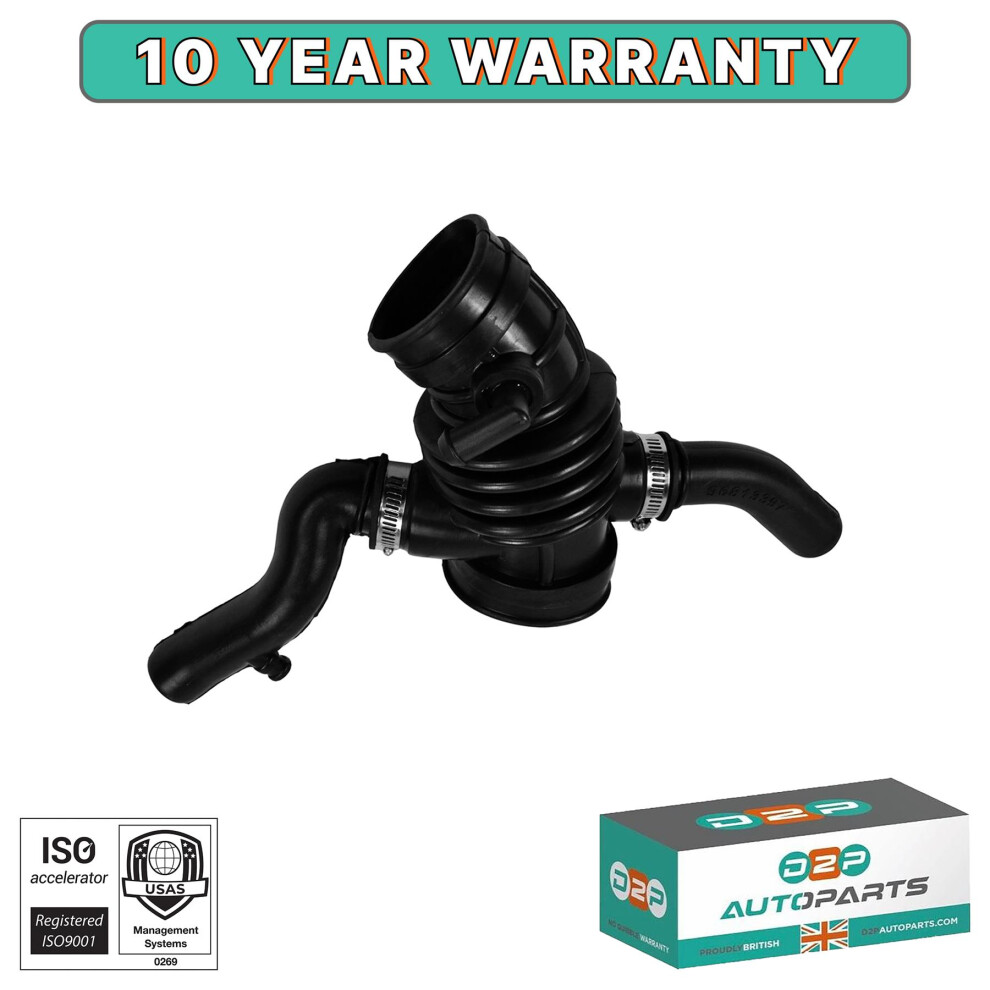 Front Right Upper Air Cooling Hose Fits Chevrolet Aveo Daewoo Kalos 96536714 5060245137706