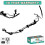 POWER STEERING PIPE HOSE AND NUT FOR FORD FOCUS 2004-2011 4M513A719BA. 1