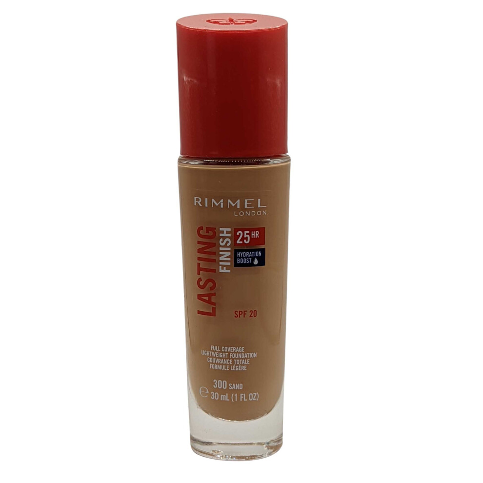 Rimmel London Rimmel Lightweight Foundation Full Coverage 30ml Sand #300 25HR