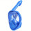 (Blue) Full Face Snorkel Mask With Detachable Camera Mount 1