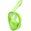 (Green) Full Face Snorkel Mask With Detachable Camera Mount 1