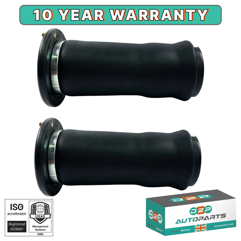 Rear Air Suspension Spring Bags Pair For Landrover Discovery Rkb101200 5060245136877