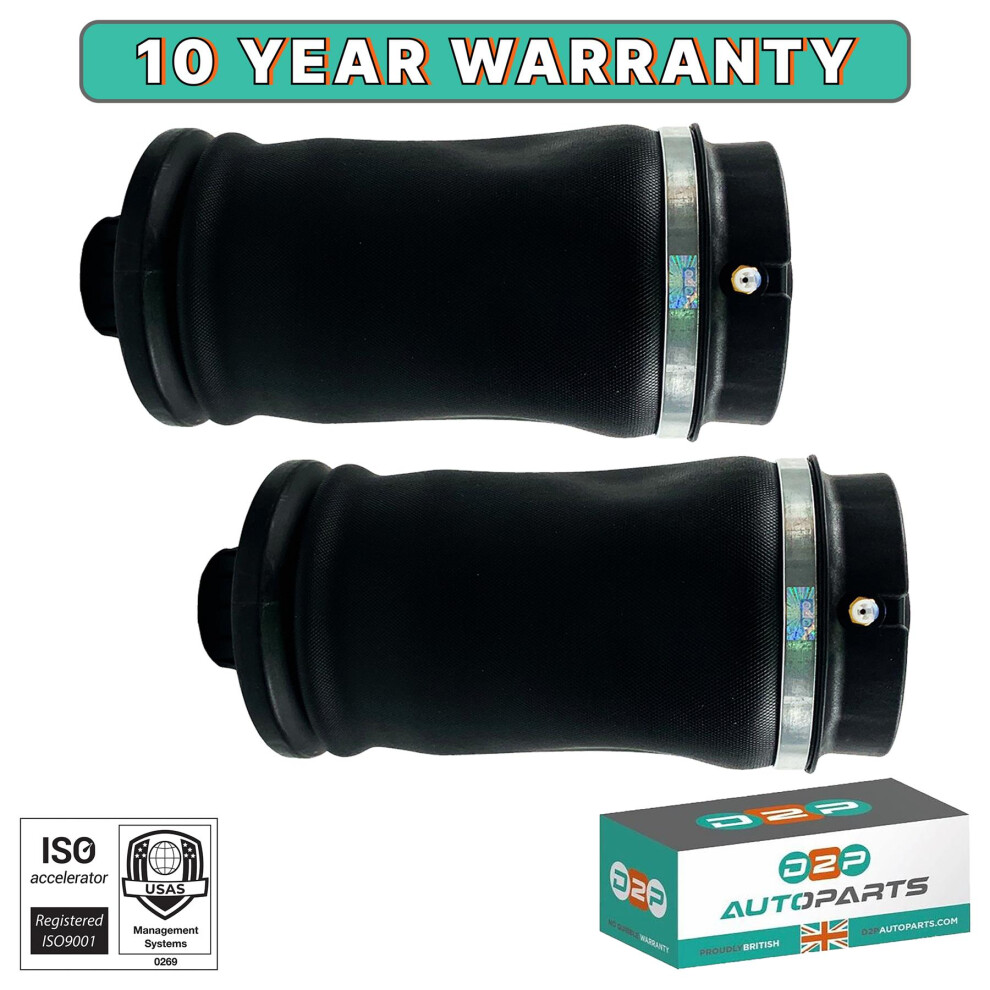 Pair Of Rear Air Suspension Spring Bags For Mercedes Gl, Gle & Gls. 5060245136921