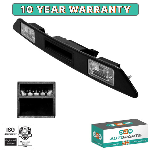 A3 8p Audi A4 Number Plate Light Warning BOOT HANDLE NUMBER PLATE