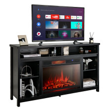 147 cm TV Stand Console Table for TV up to 65" With Adjustable Shelves