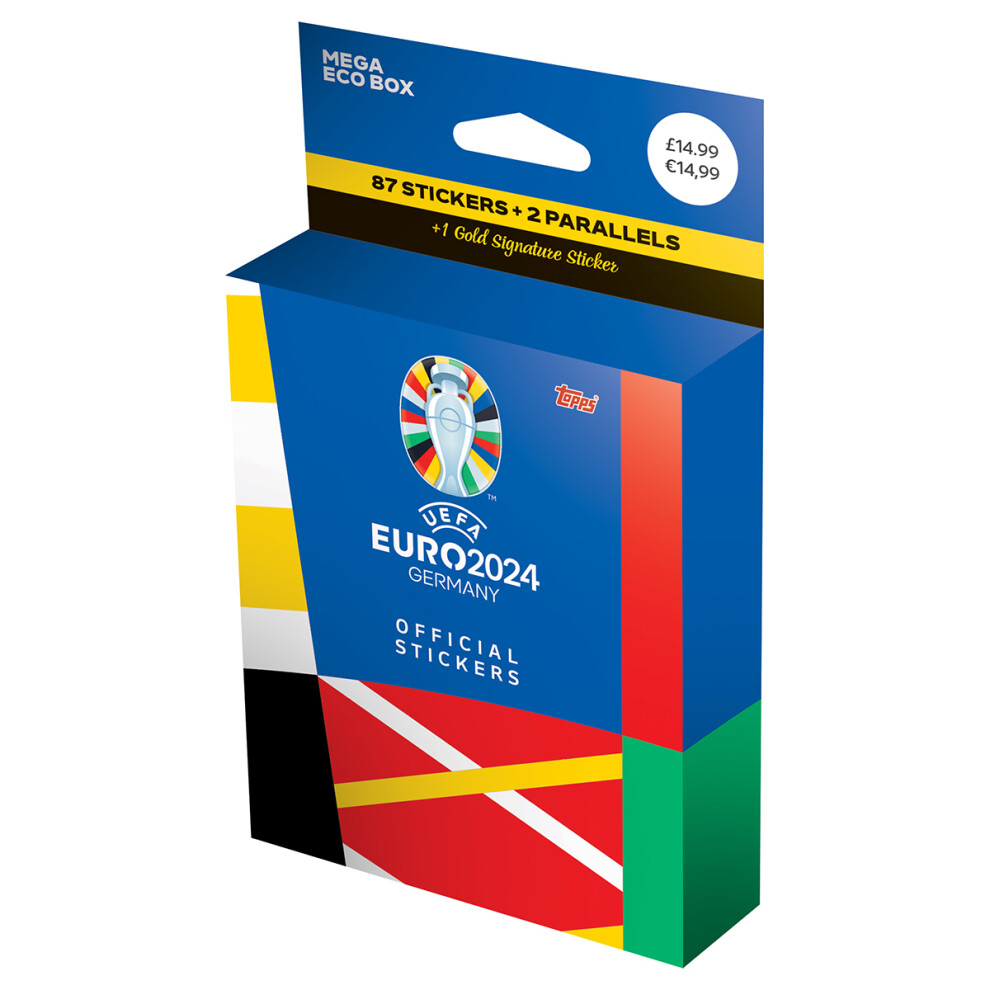 Official Euro 2024 Sticker Mega Eco Pack