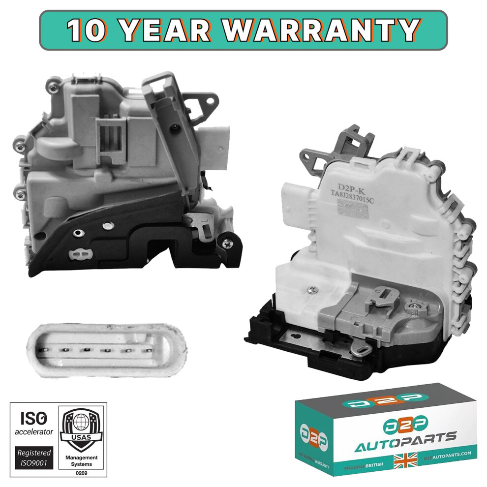 Front Left Passenger Side Door Lock Actuator Mechanism For Vw Touareg (7P5, 7P6) 5060245136624
