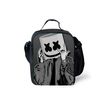 (Pattern 01) Marshmallow DJ Lunch Bag Insulated Cooler UK