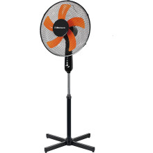 Belaco 16" Pedestal Stand Fan - Oscillating, 3-Speed, 5-Blade, 85 L/R, 30 Up/Down Tilt, 40W, Stable Cross Base, 1.8m cord, Model B07RX17KX8